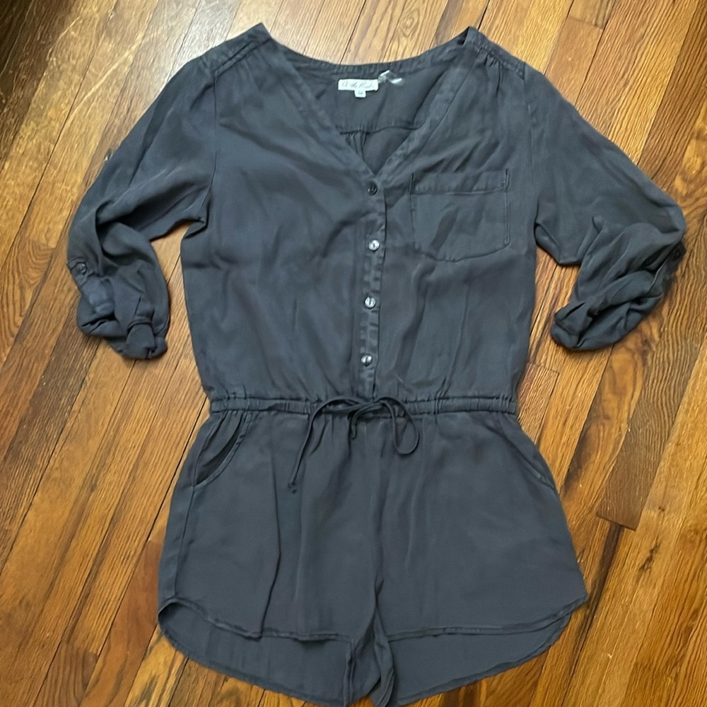 Beautiful dark gray romper